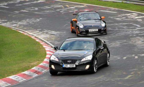 Hyundai Genesis Coupé 3.8 V6 MAN - Nurburgring specialista? (TEST)