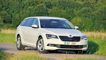 Zelená úsporám - Škoda Superb Combi Greenline 1.6 TDI (TEST)